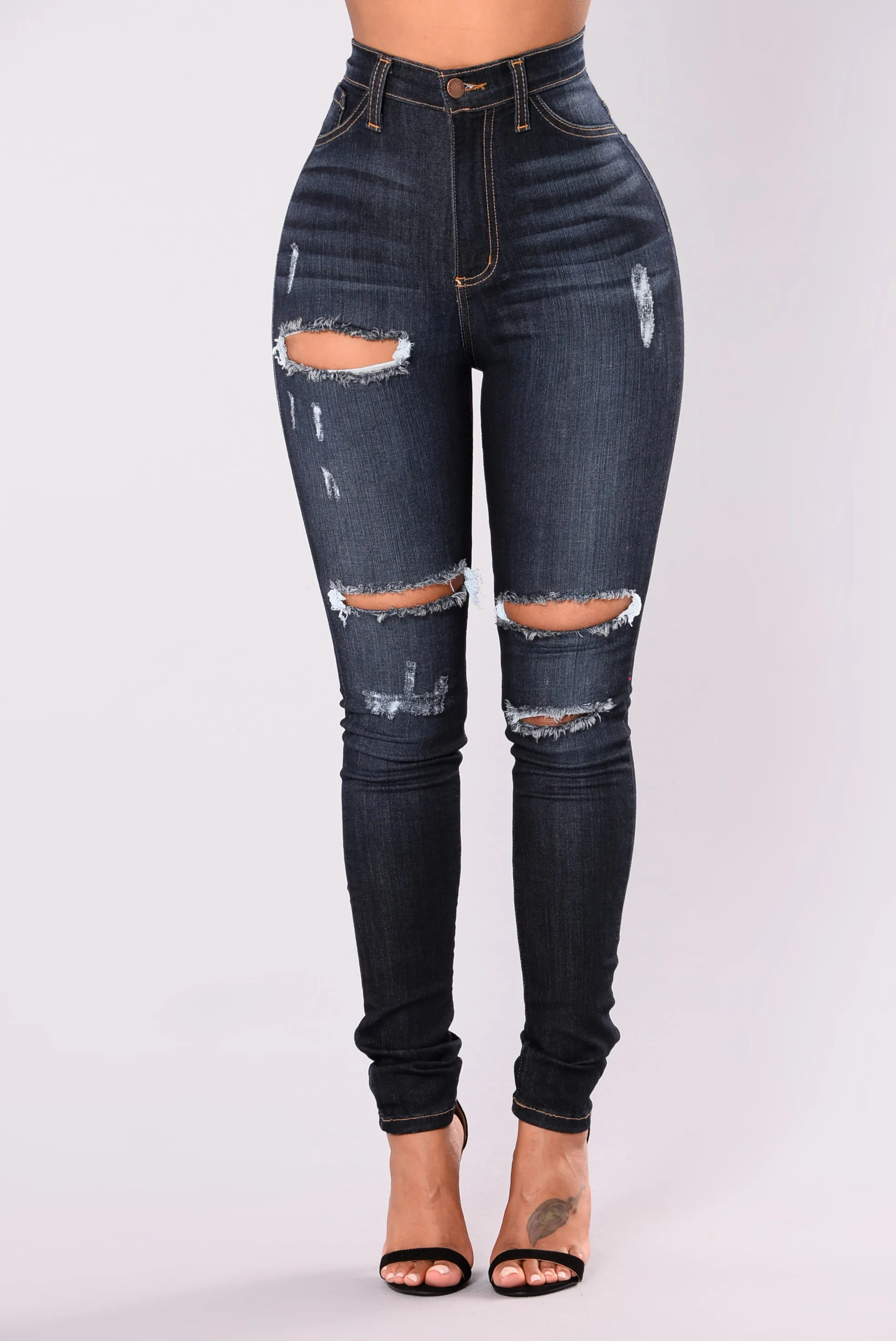 Aurora Skinny Jeans - Dark Denim