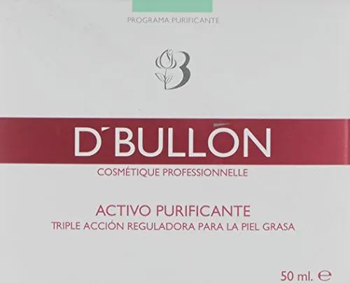 B D. BULLON Crema facial con Activo Purificante Triple Acción, Reguladora para la Piel Grasa - 50 ml