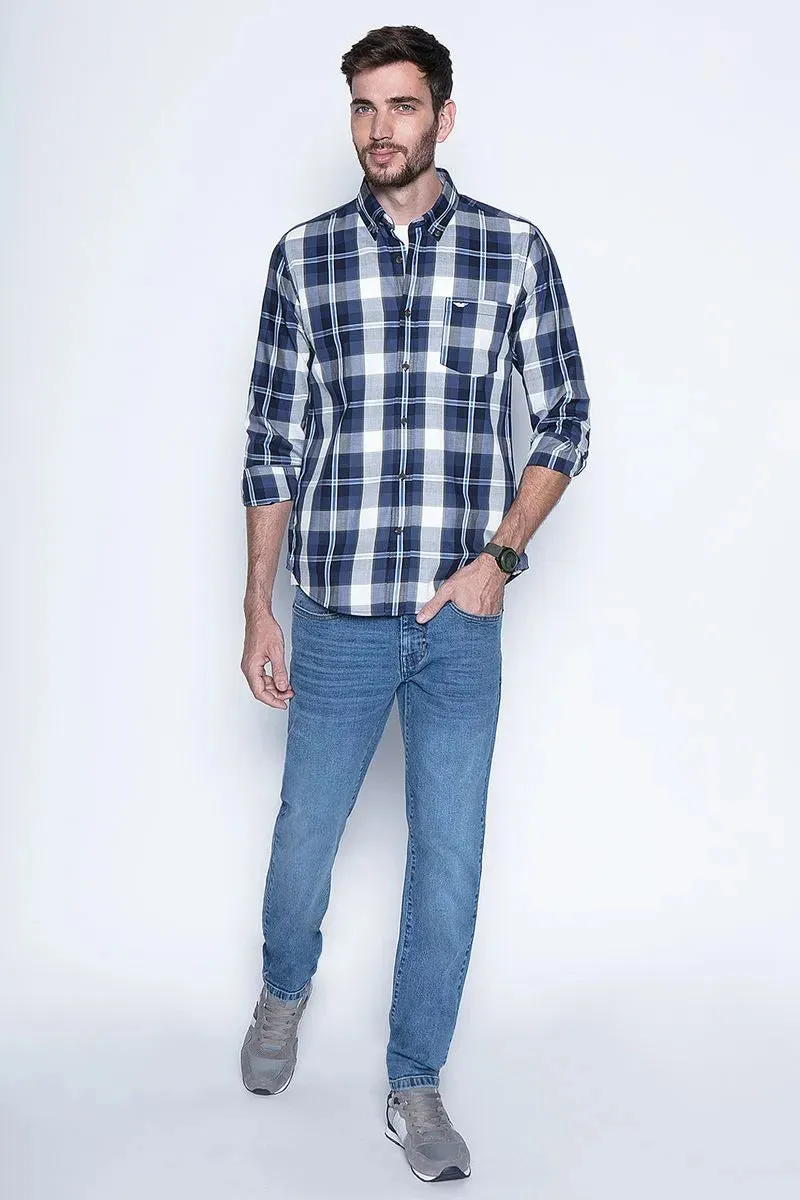 Camisa Hombre Check Colorado Fj Military