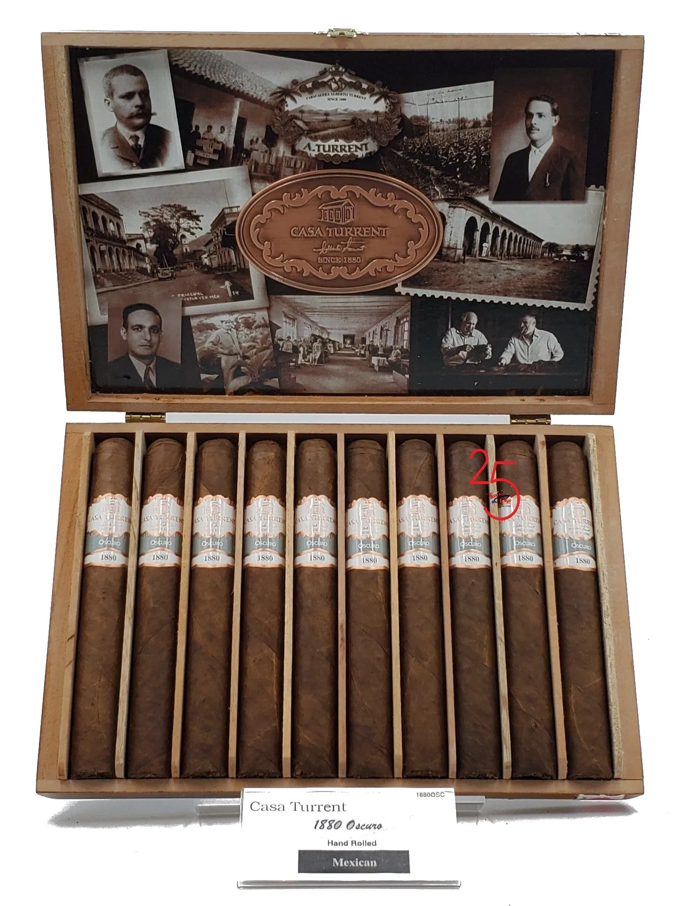 Casa Turrent 1880 Oscuro Toro...SAVE 10% ON A BUNDLE OF 10