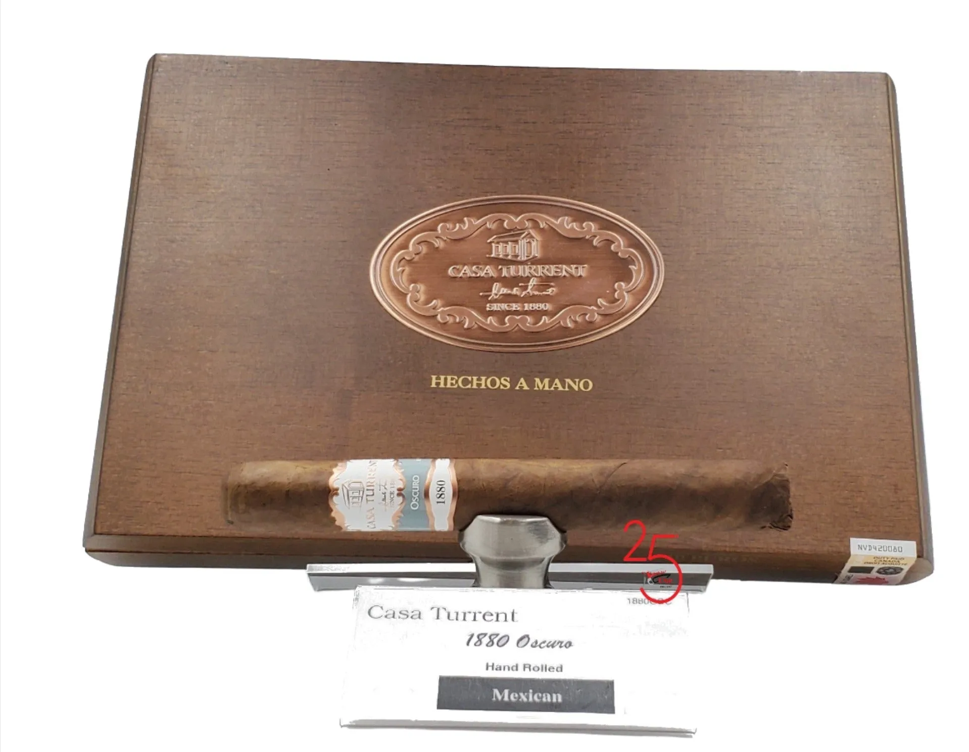 Casa Turrent 1880 Oscuro Toro...SAVE 10% ON A BUNDLE OF 10