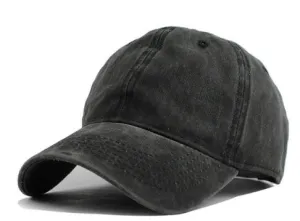 Casquette de Baseball en Coton Lavé - Style Coréen