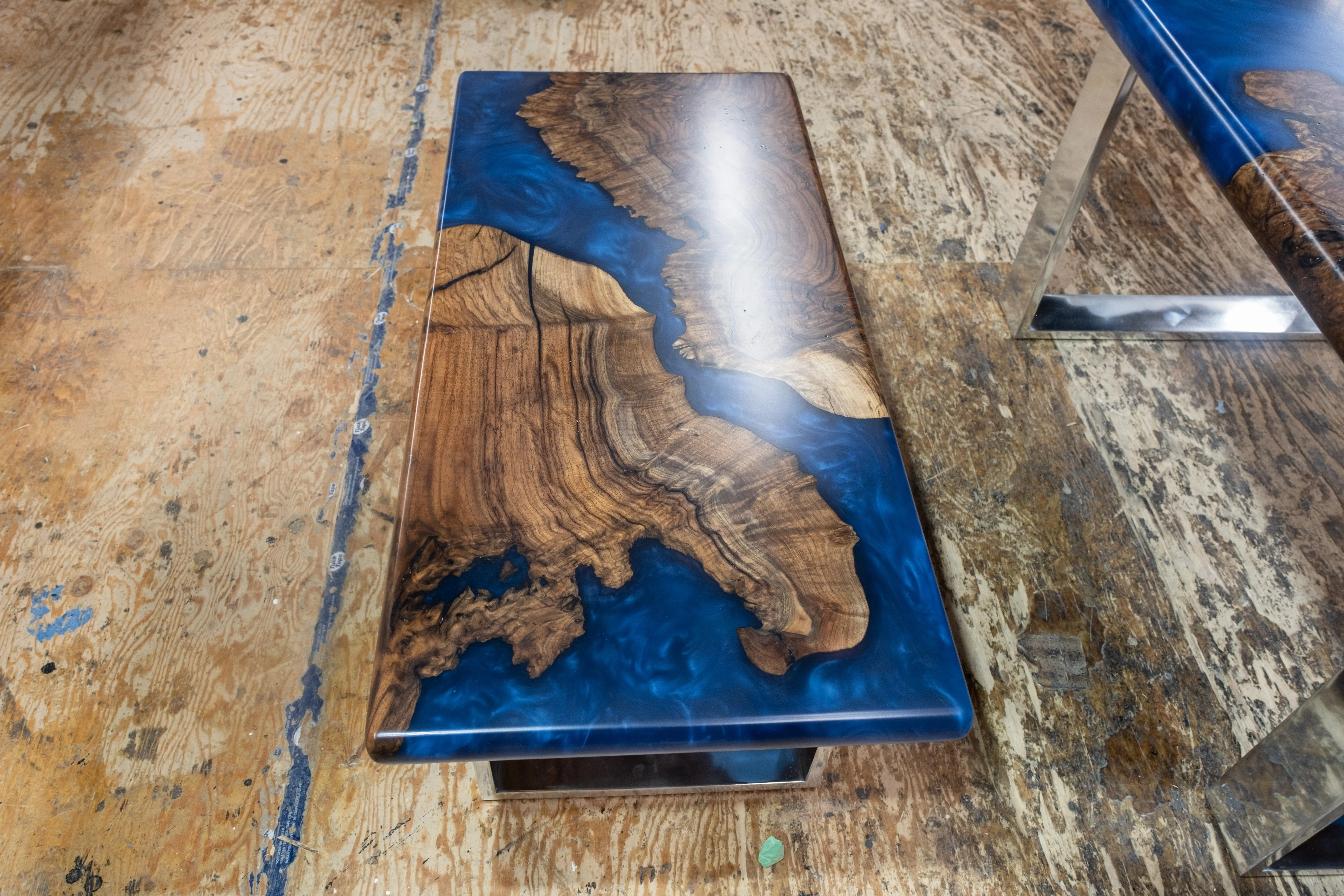 Claro Walnut Burl Coffee Table