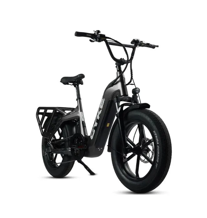 Collie 750w 48v 7Sp Step-Through Cargo E-Bike by Cyke