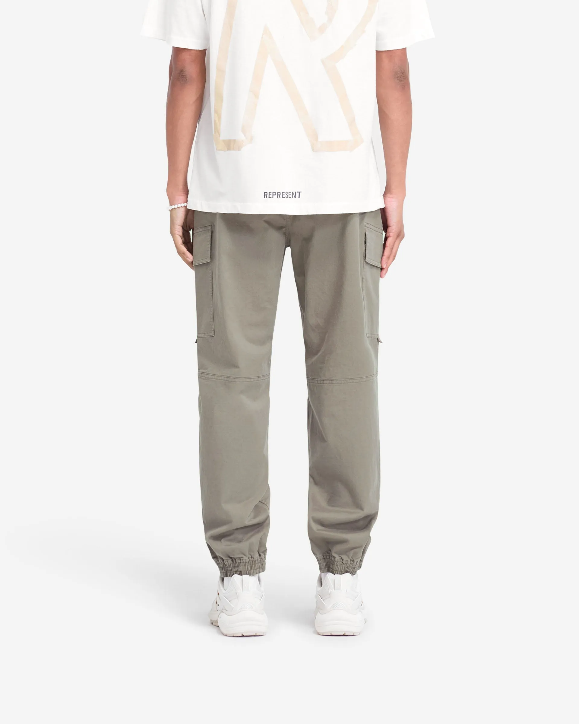 Cuffed Cargo Pant - Olive