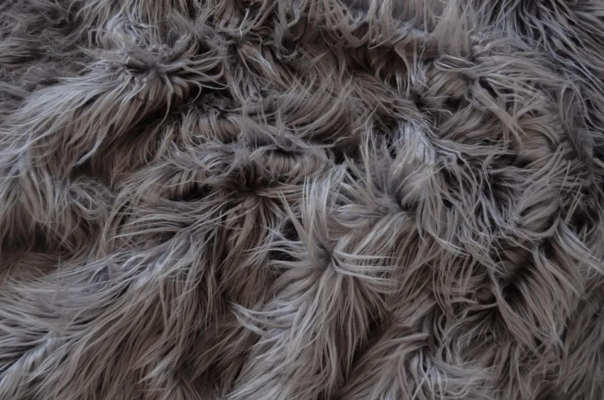 Faux Fur - Dark Gray