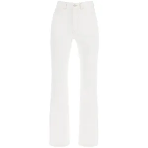 Jeans Acne Studios Bootcut Jeans From - Blanc - Femme