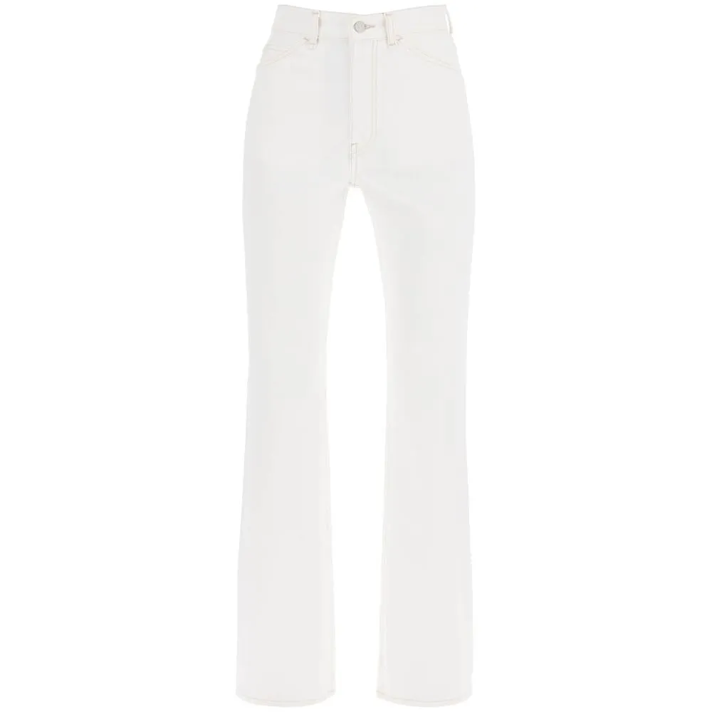 Jeans Acne Studios Bootcut Jeans From - Blanc - Femme