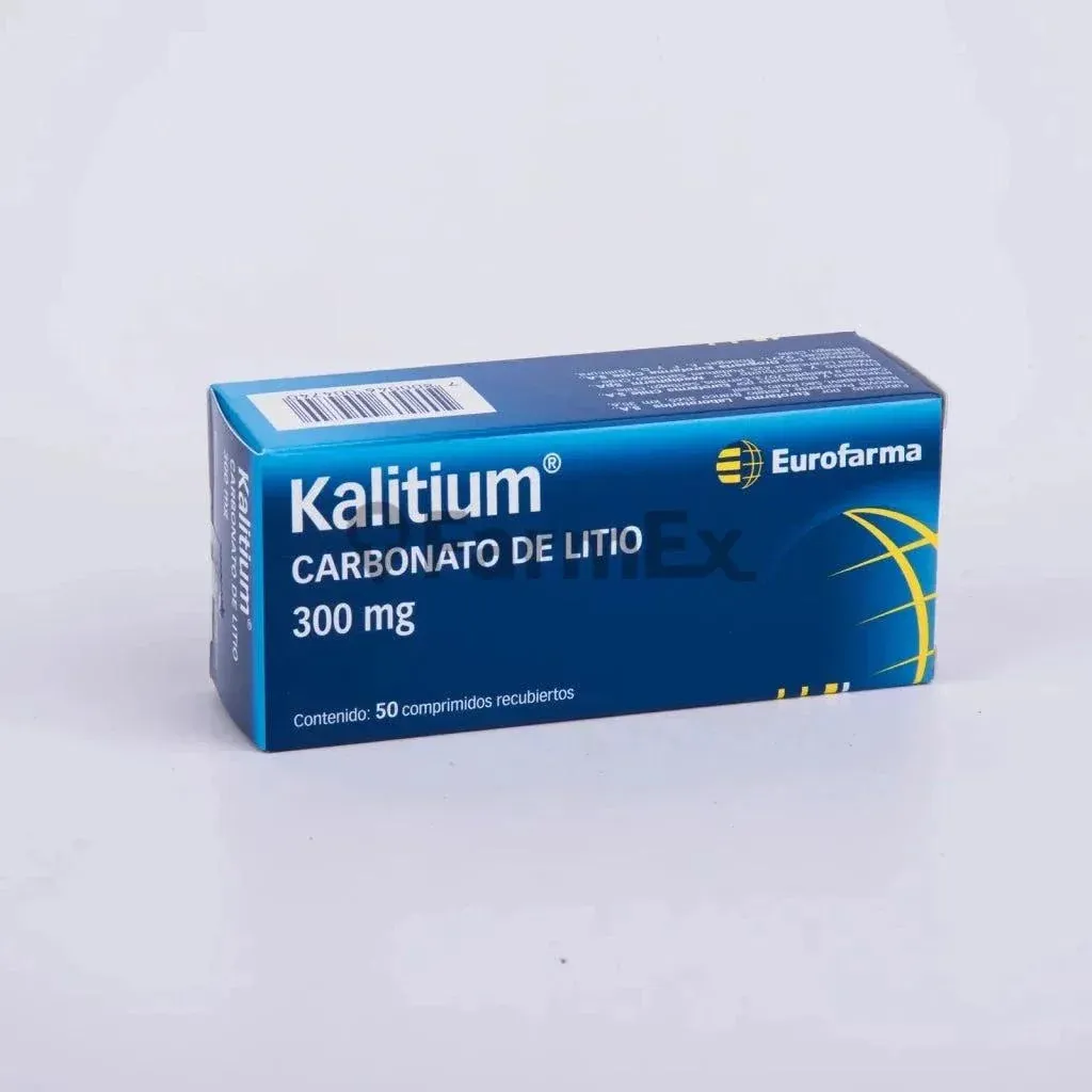 Kalitium 300 mg x 50 comprimidos susc-1 de 4 meses