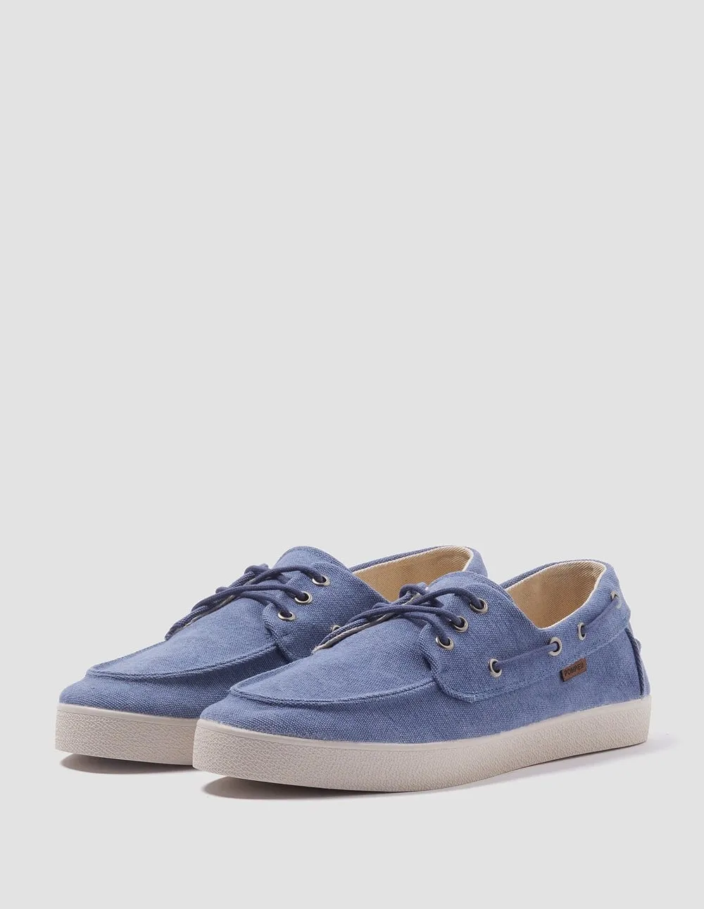 Nauticos Pompeii Petra de Lona Lavada Azules Hombre