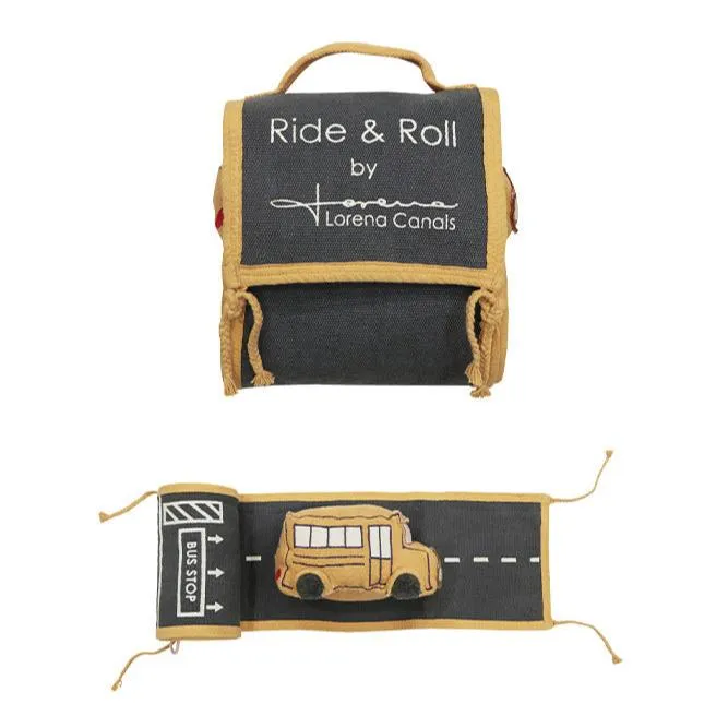 Peluche Ride & Roll Autobus Scolaire