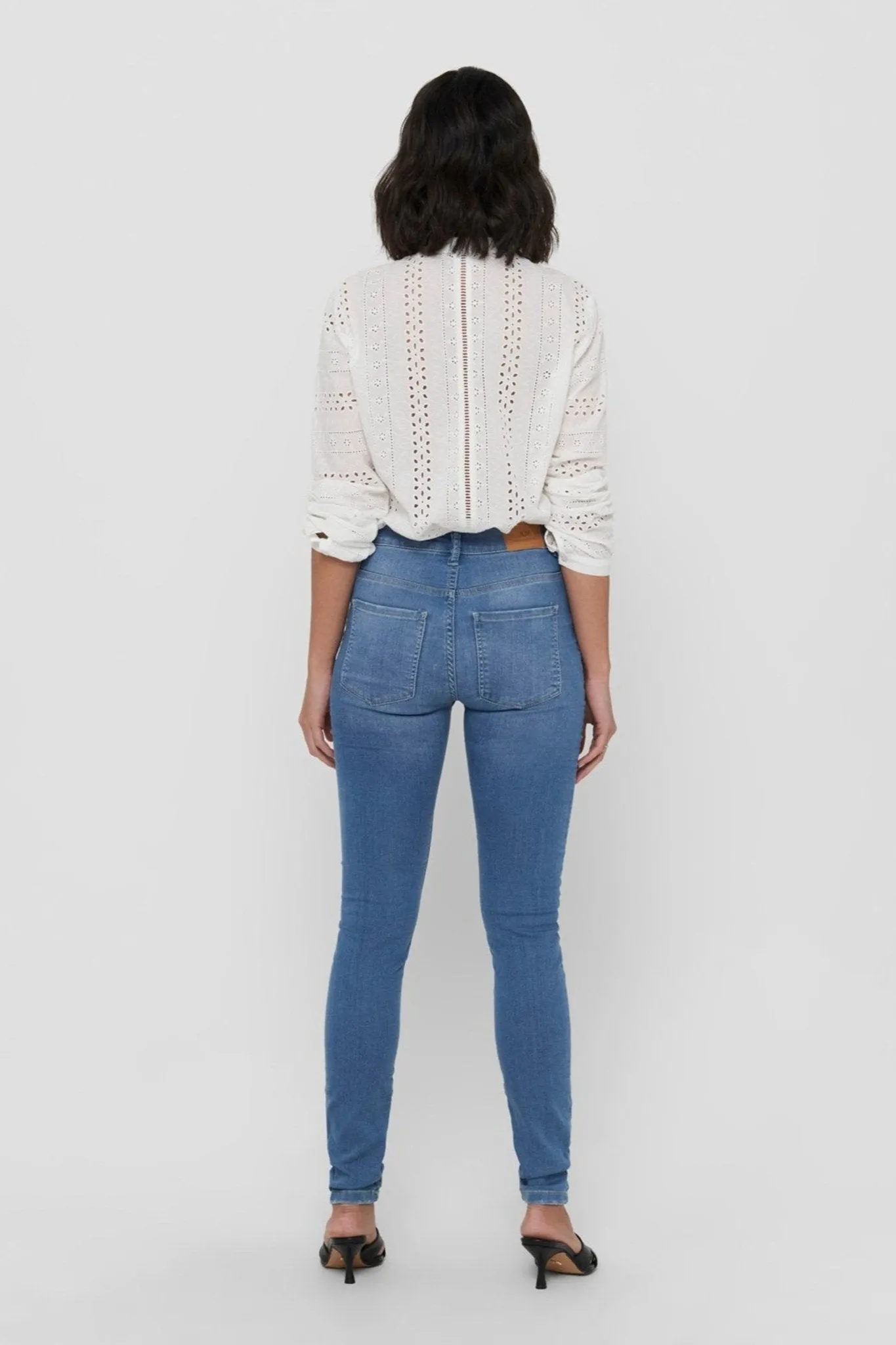 Performance Jeans - Light blue (high-waist)