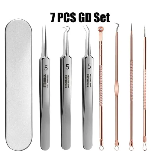 Professional Ultra-fine Tweezer Set