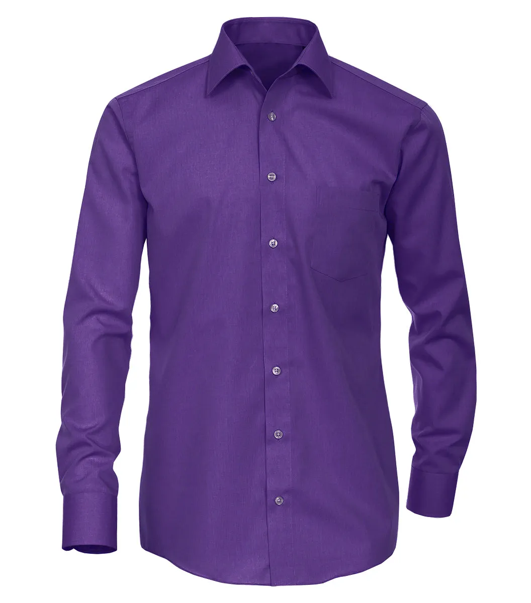 Purple Slim Fit Men's Shirt