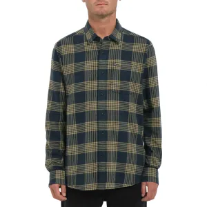 VOLCOM CADEN PLAID NAVY | CAMISA DE FRANELA A CUADROS